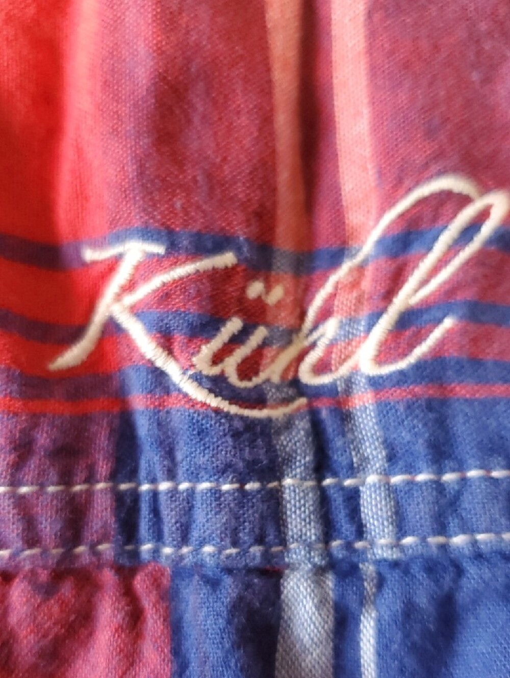Kuhl Women’s Red & Blue Plaid Button-Down Shirt - Picture 2 of 12